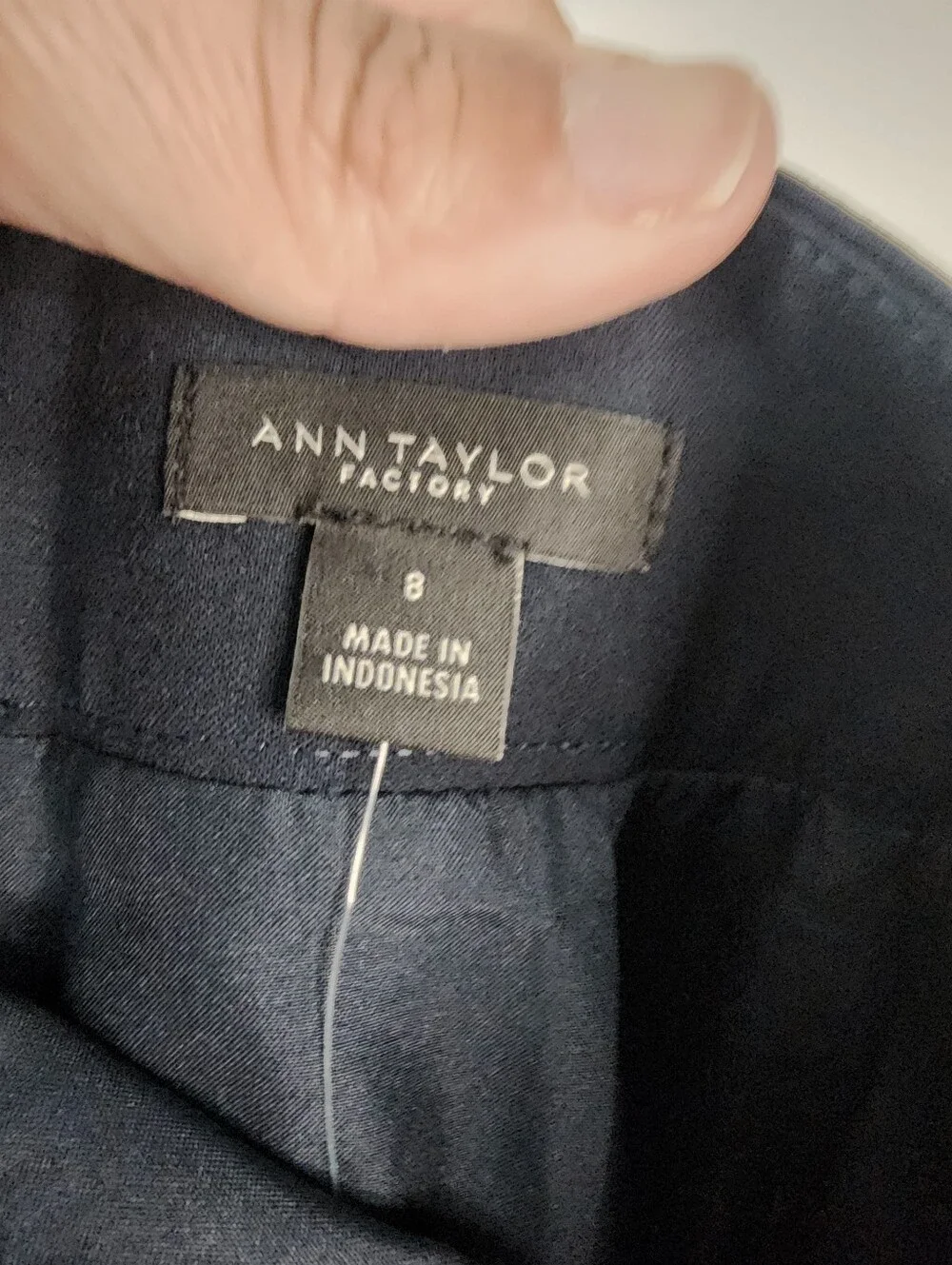 Ann Taylor Navy Pencil Skirt Size 8